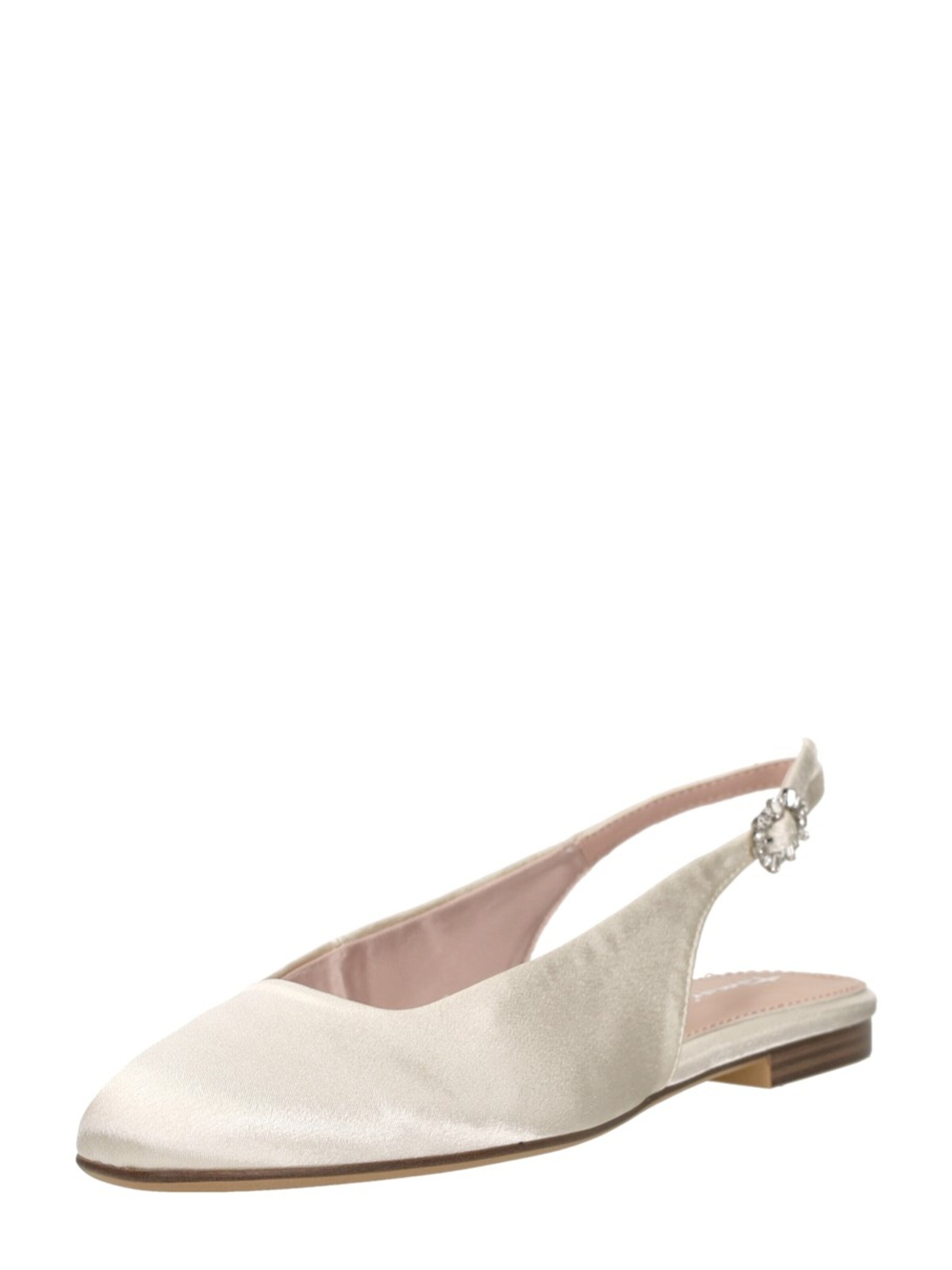Ballerines 'Slingbacks' Tamaris en blanc