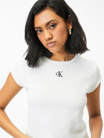 T-shirt Calvin Klein Jeans en blanc