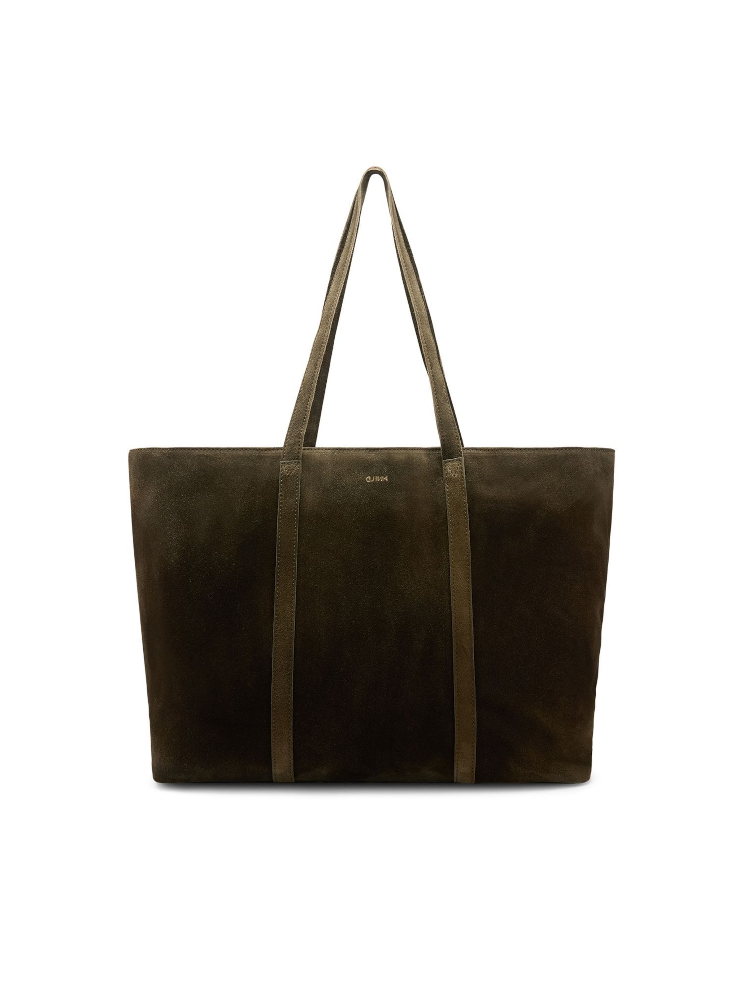 MANFIELD Cabas en vert foncé, Vue avec produit