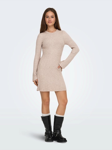 Robes en maille 'ONLMONICA' ONLY en marron