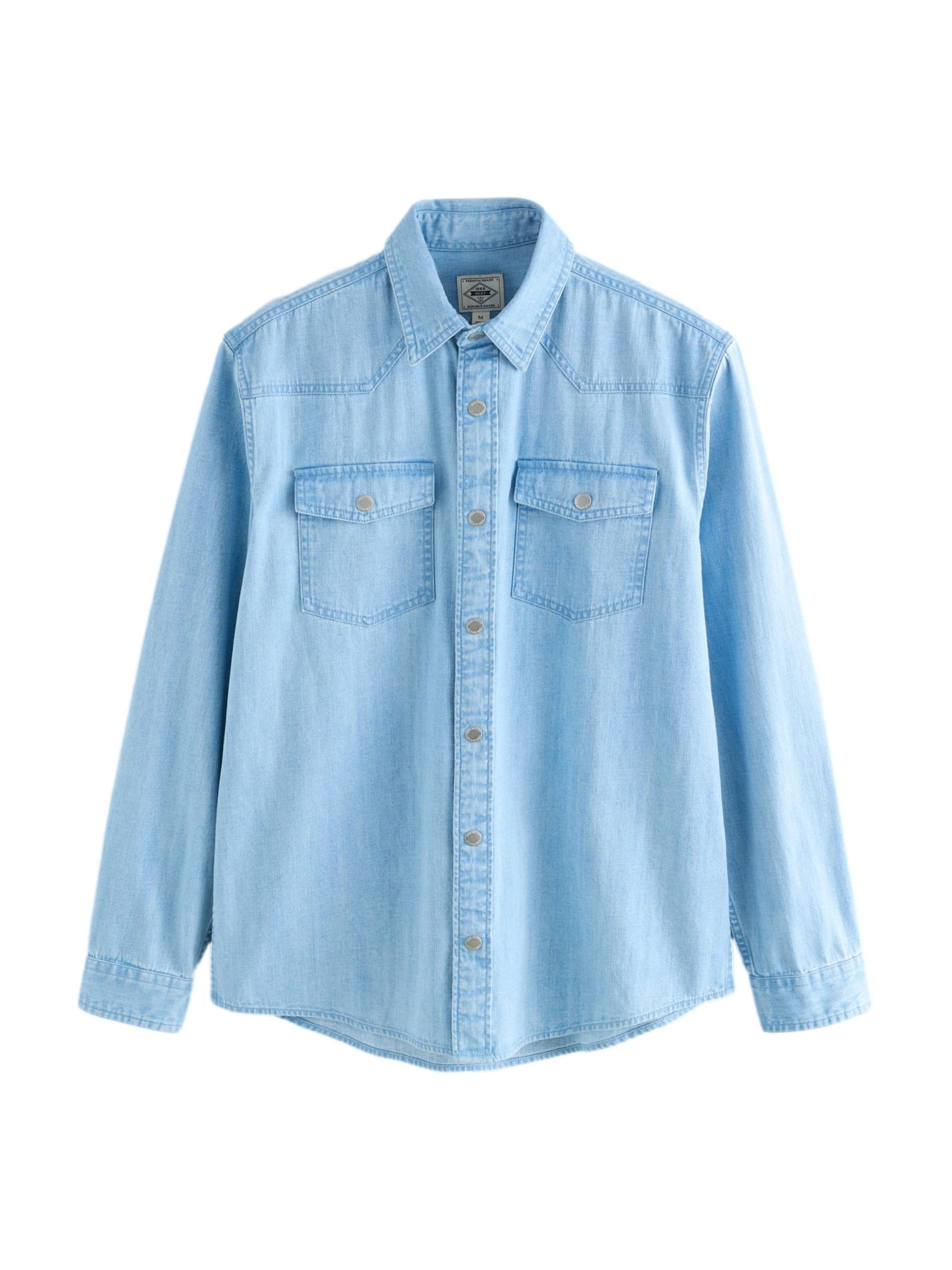 Next Regular fit Ing - kék: elől