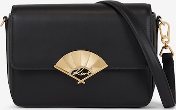 Karl Lagerfeld Crossbody Bag in Black: front