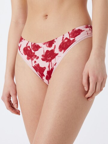 Calvin Klein Underwear String bugyik - rózsaszín: elől