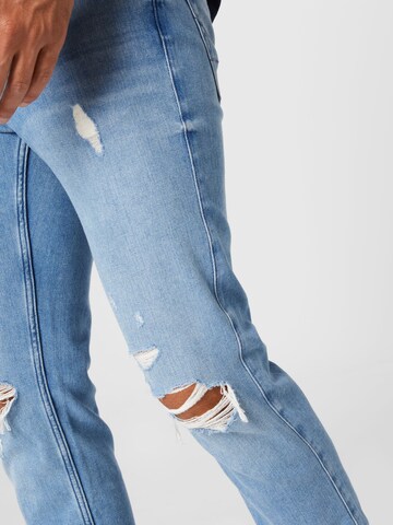 HOLLISTER Slimfit Jeans i blå