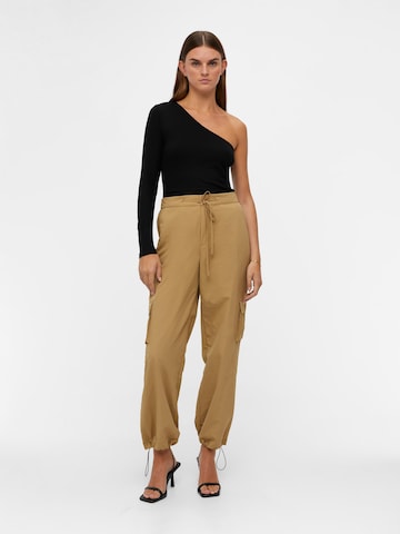 OBJECT Loose fit Cargo trousers 'Kate' in Beige