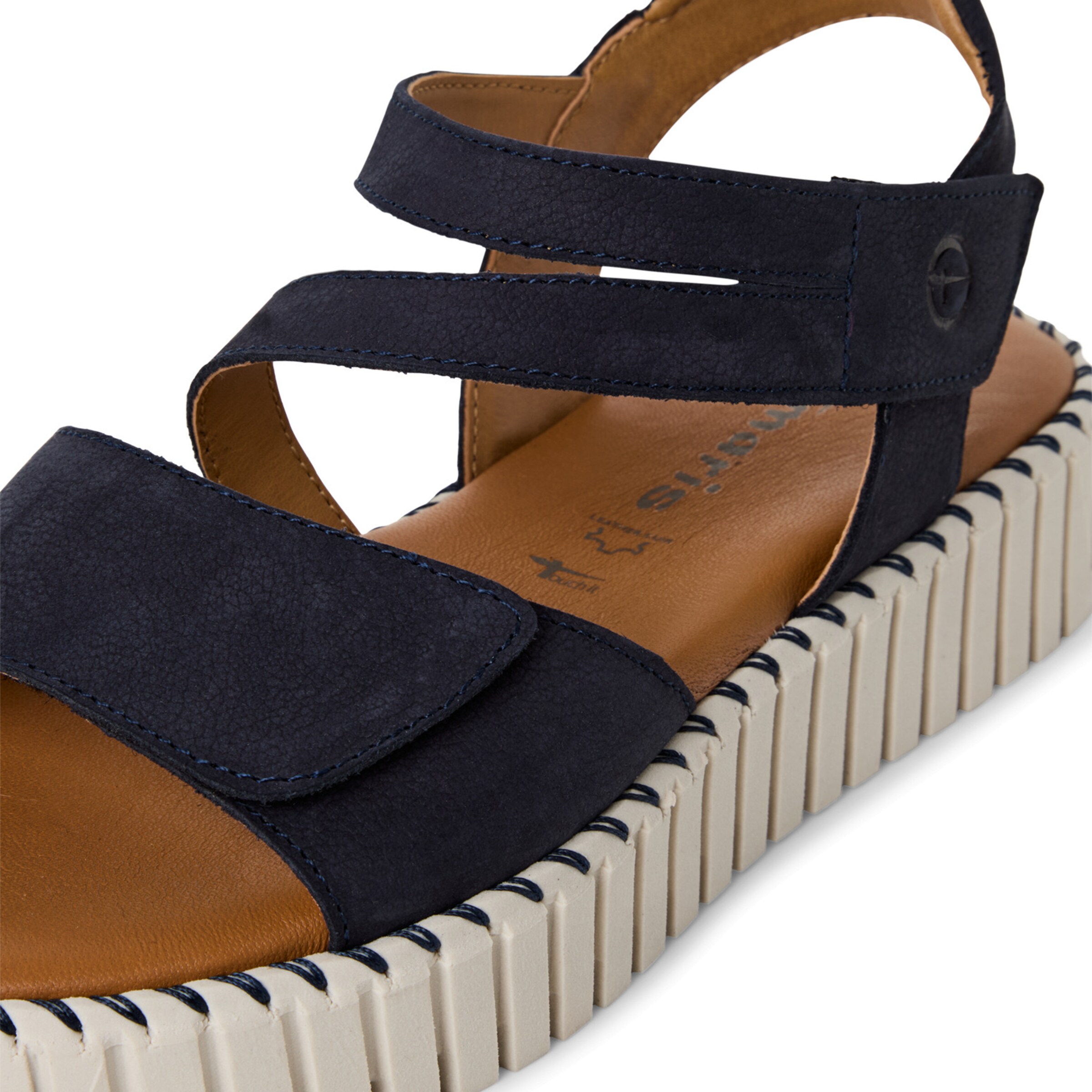 Tamaris Sandale in Blau