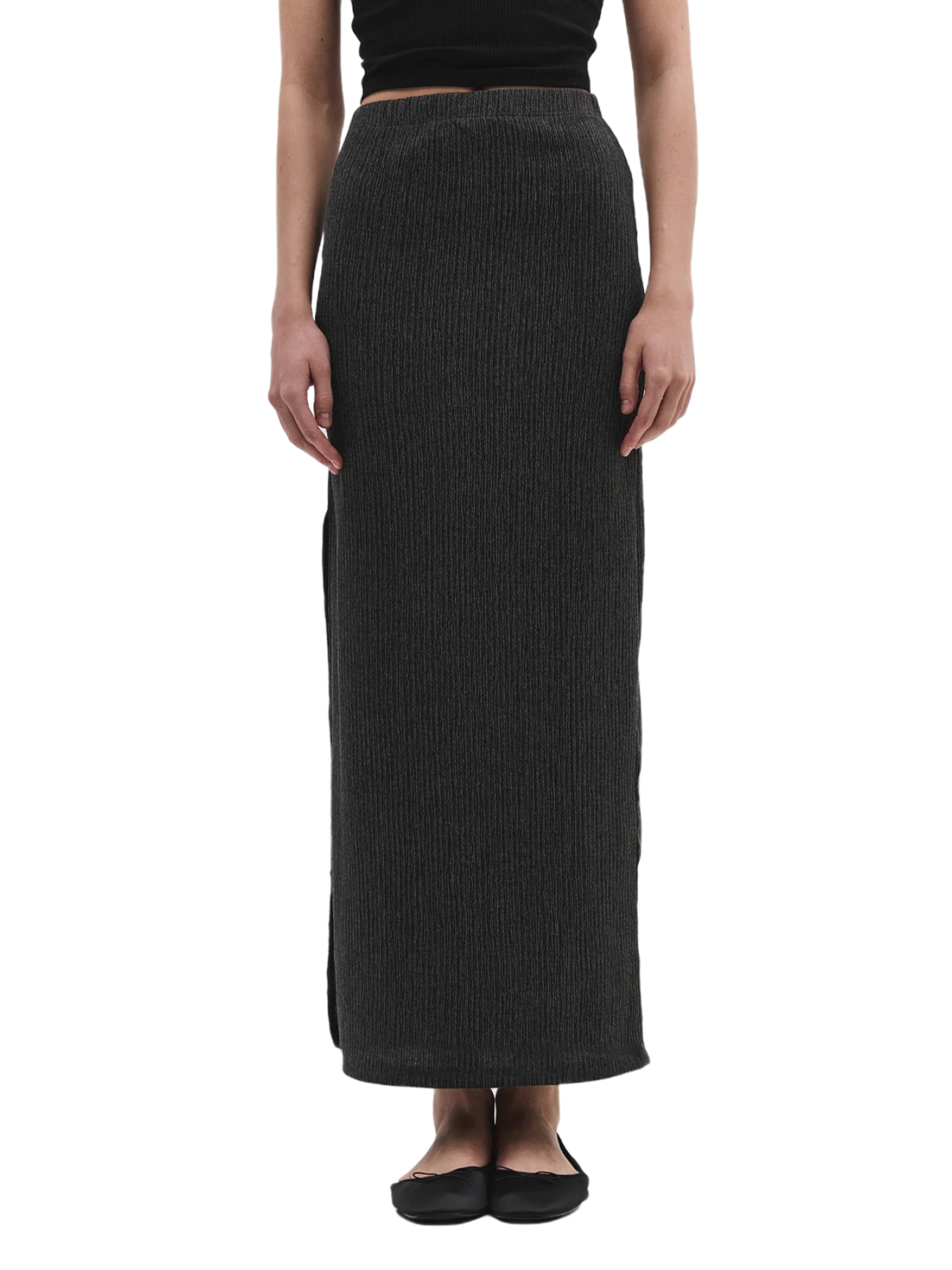 No Matter What Rok in Grijs: voorkant