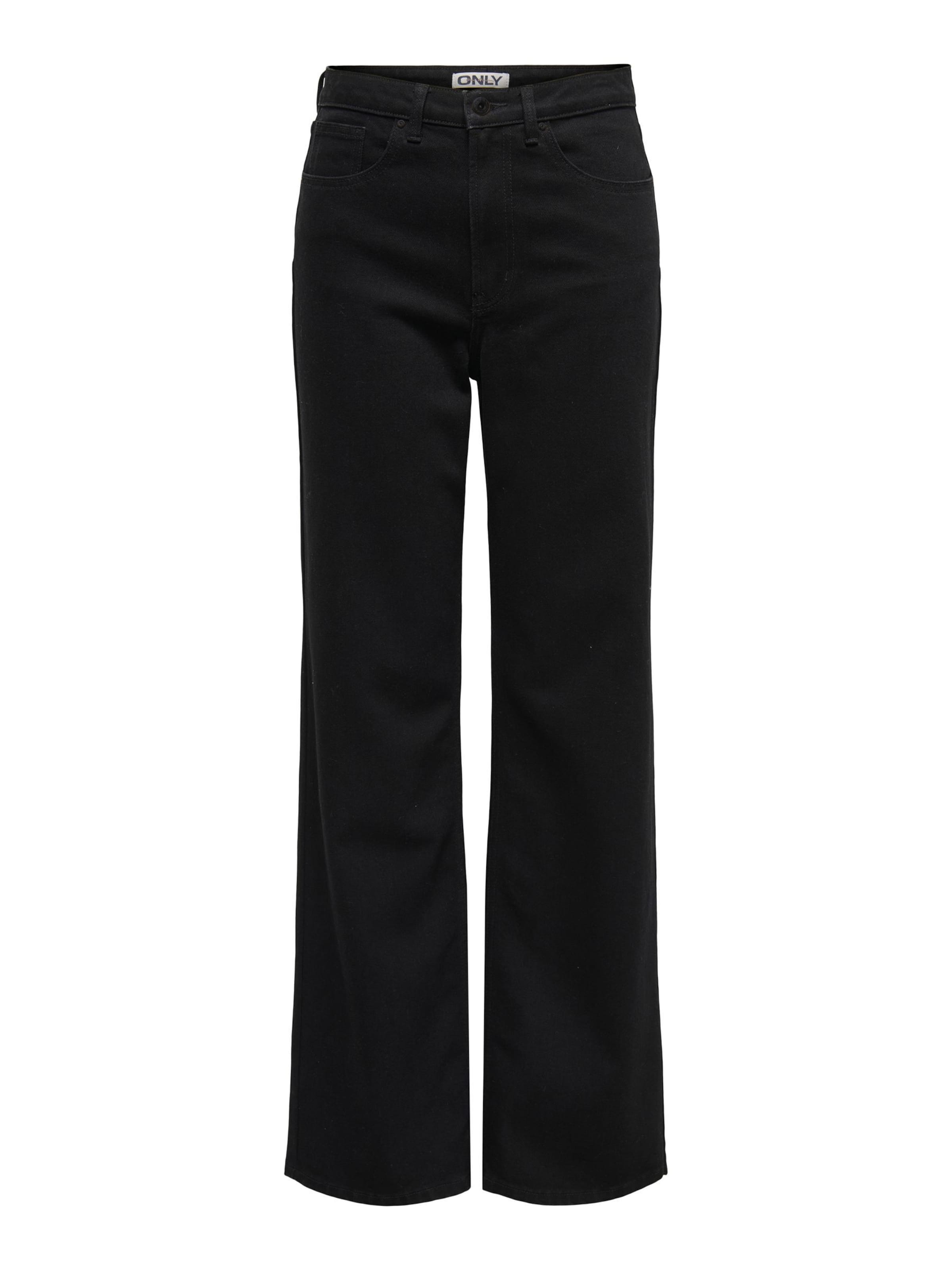 ONLY Regular Jeans 'ONLJUICY' in Zwart: voorkant