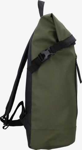 Herschel Rucksack 'Roll Top' in Grün