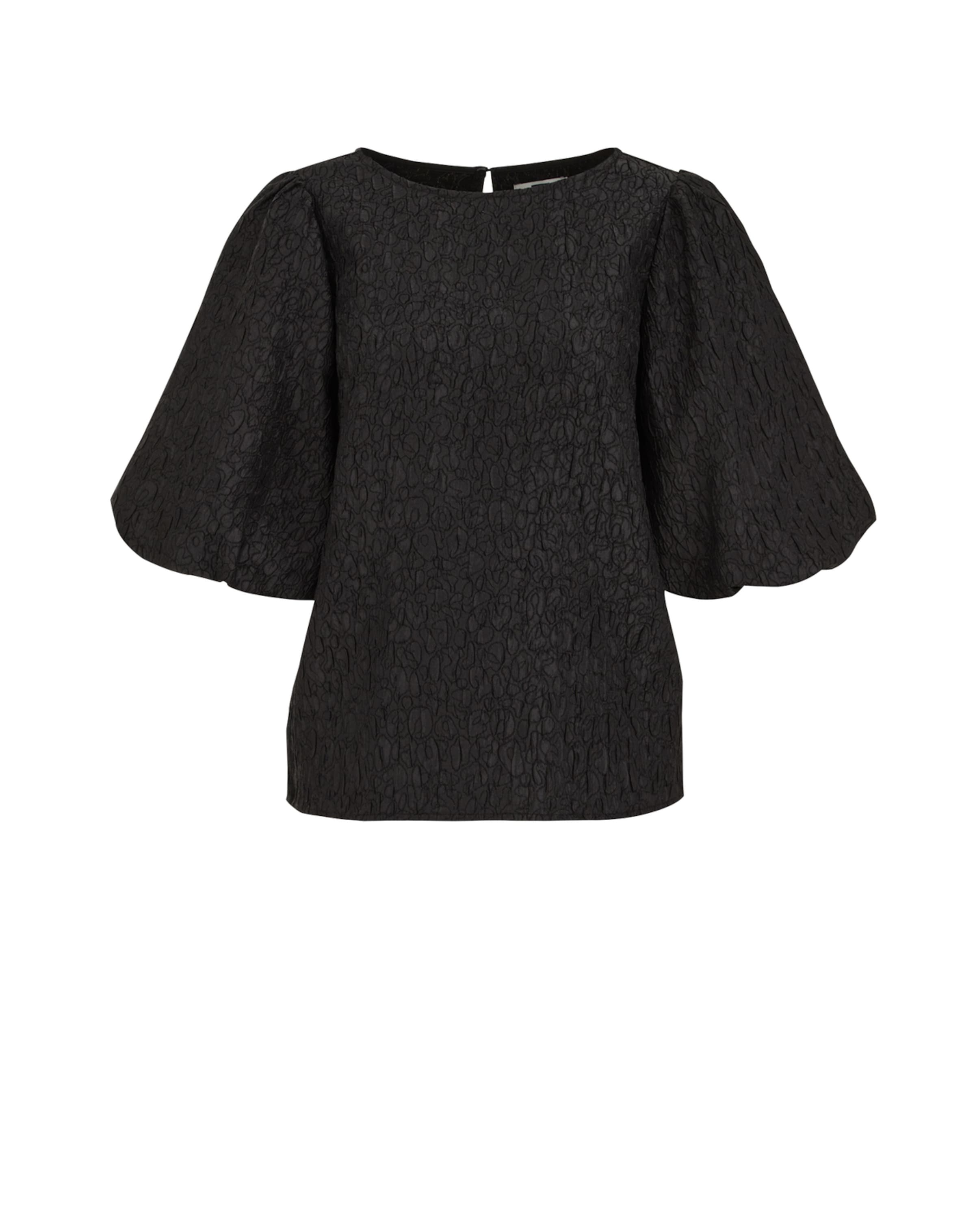 WE Fashion Blúz - fekete: elől