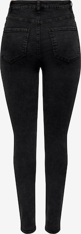 Skinny Jean 'Rose' ONLY en noir