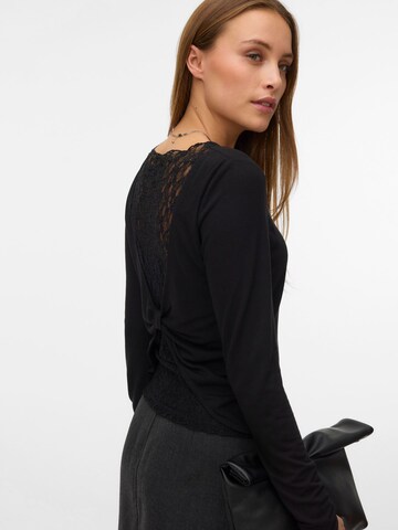 VERO MODA Shirt 'VMMila' in Zwart
