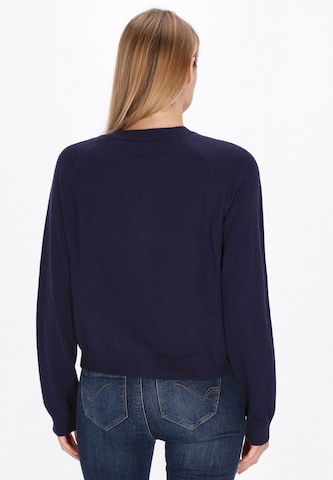 usha BLUE LABEL Knit cardigan in Blue