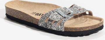 Bayton Pantolette 'ANITA' i silver