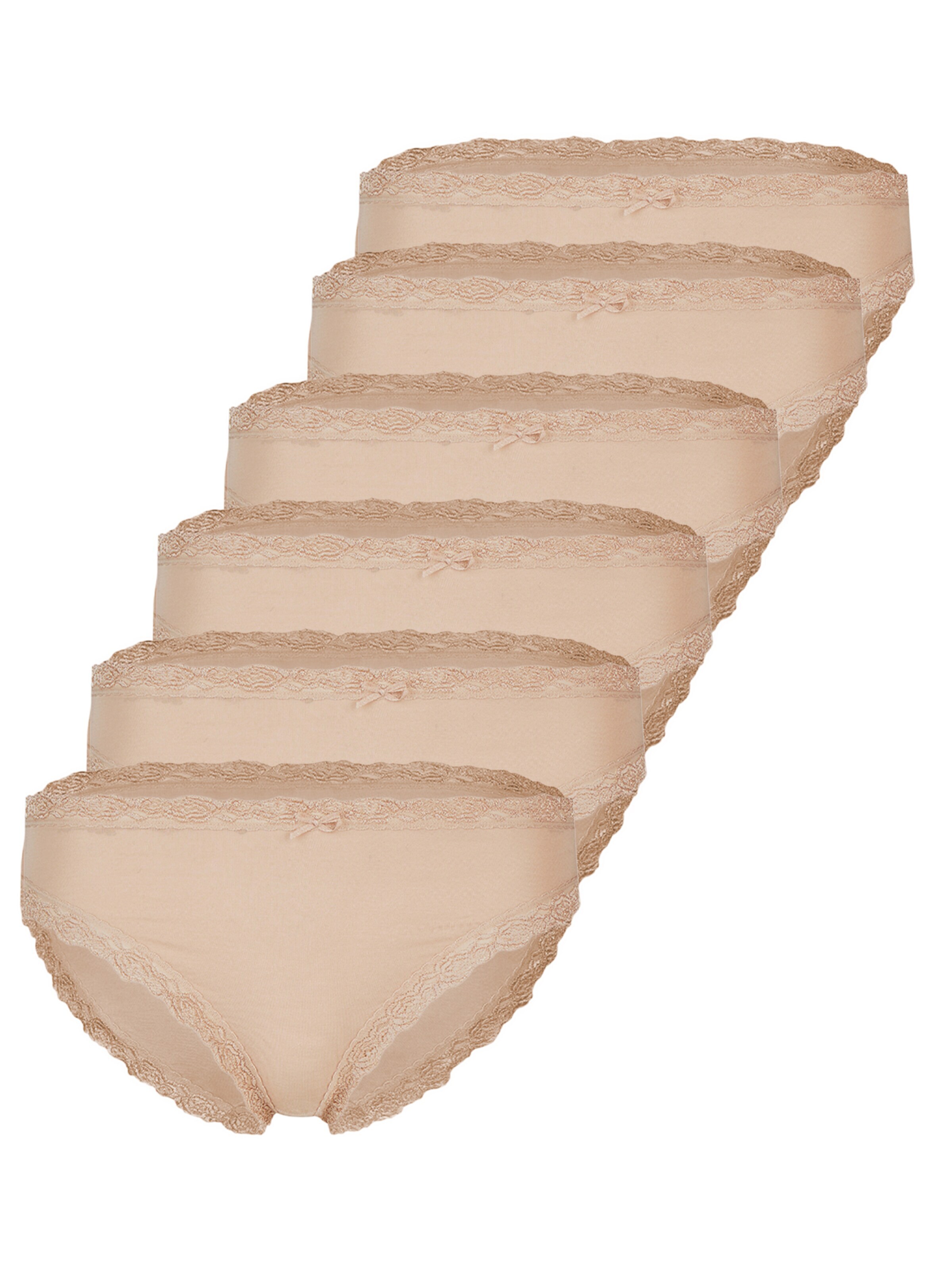 Nina von C. Panty 'Multiple Packs' in Beige: front