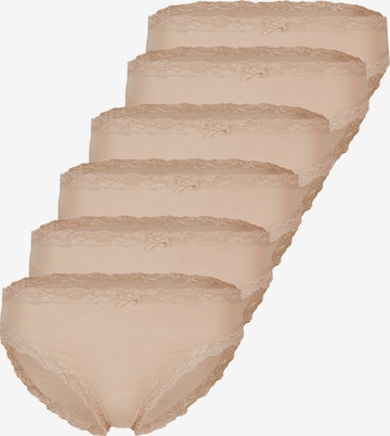 Nina von C. Slip 'Multiple Packs' in Beige: Vorderseite