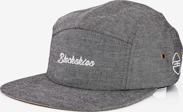 Blackskies Cap 'Port 5-Panel' in Grau: Vorderseite
