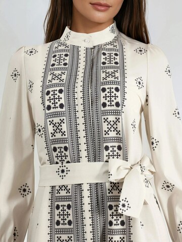 Abito camicia di MSN Collection in beige