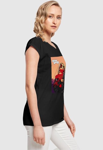 Merchcode T-Shirt 'Grand New York' in Schwarz