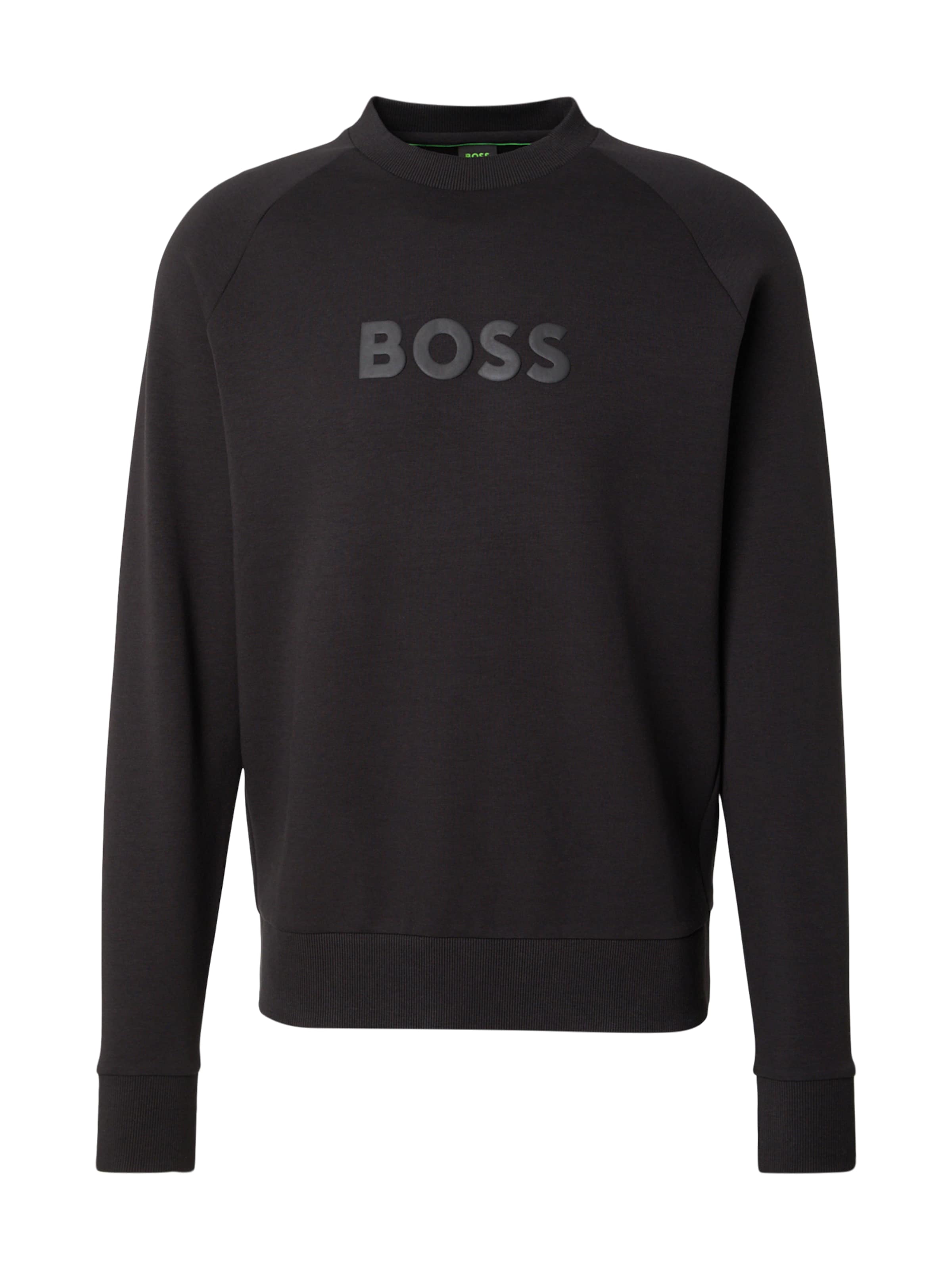 BOSS Sweatshirt 'Salbo' i sort: forside