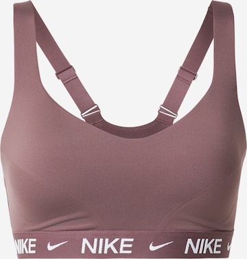 NIKE Bralette Sports Bra 'INDY' in Black: front