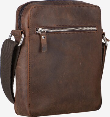 LEONHARD HEYDEN Crossbody Bag 'Salisbury' in Brown: front