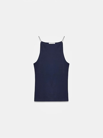 Dilvin Top in Blue: front