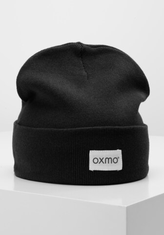 Oxmo Beanie 'Biene' in Schwarz