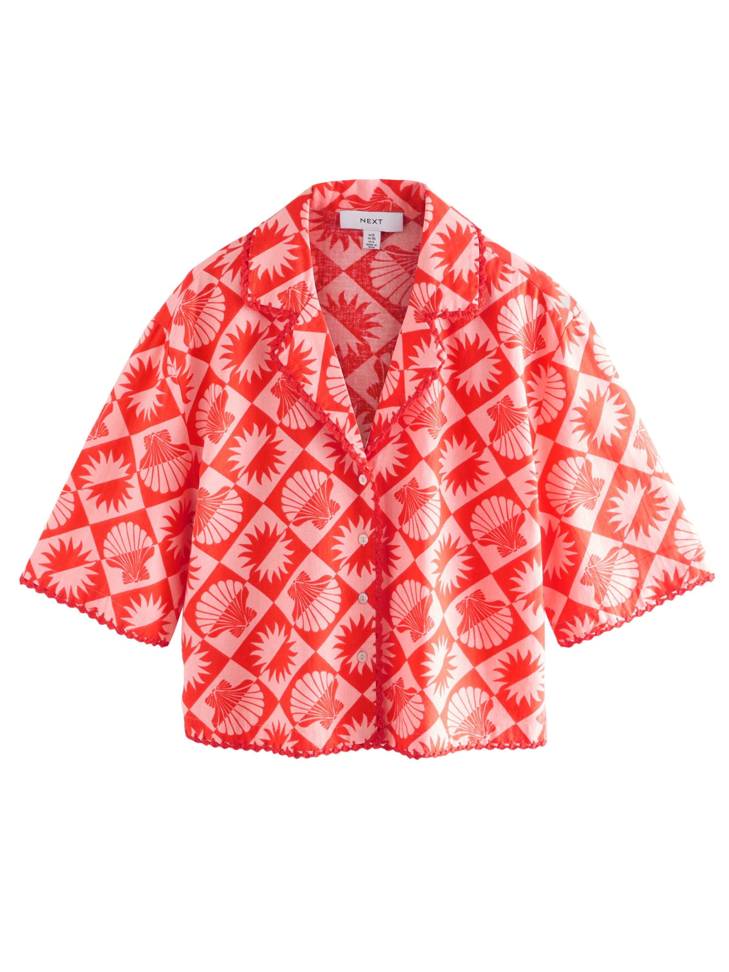 Next Bluse in Rot: Vorderseite