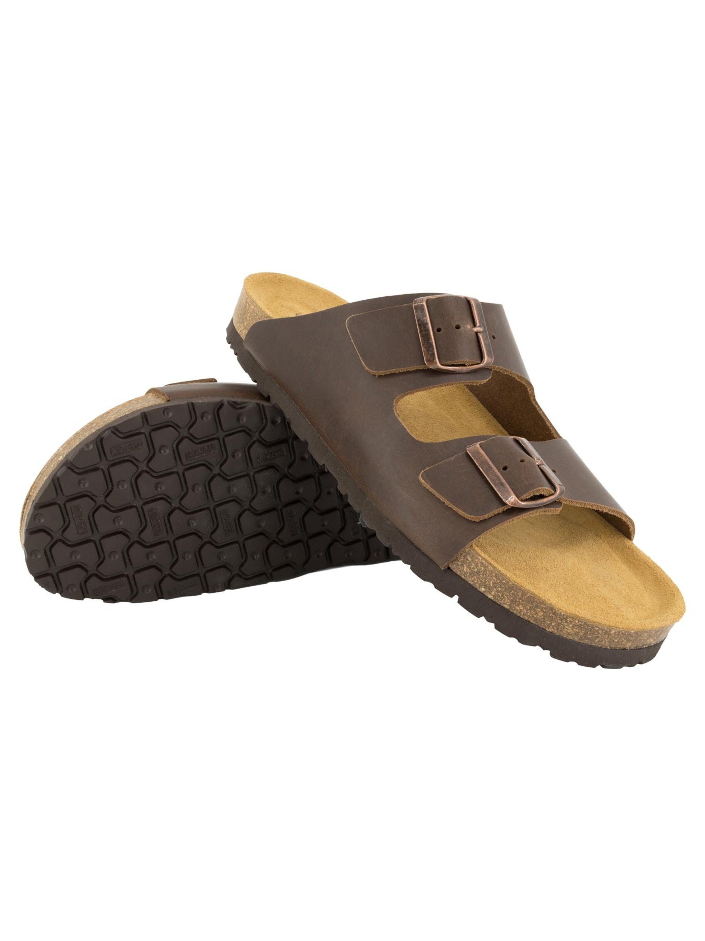 Piece Of Mind Muiltjes 'Comfort' in Bruin