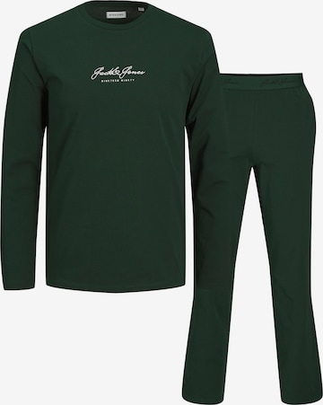 Jack & Jones Junior Sweatsuit in Green: front