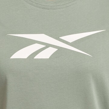 T-shirt fonctionnel 'Vector' Reebok en vert