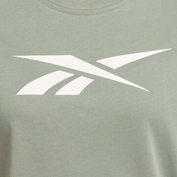 Reebok Λειτουργικό μπλουζάκι 'Vector' σε πράσινο