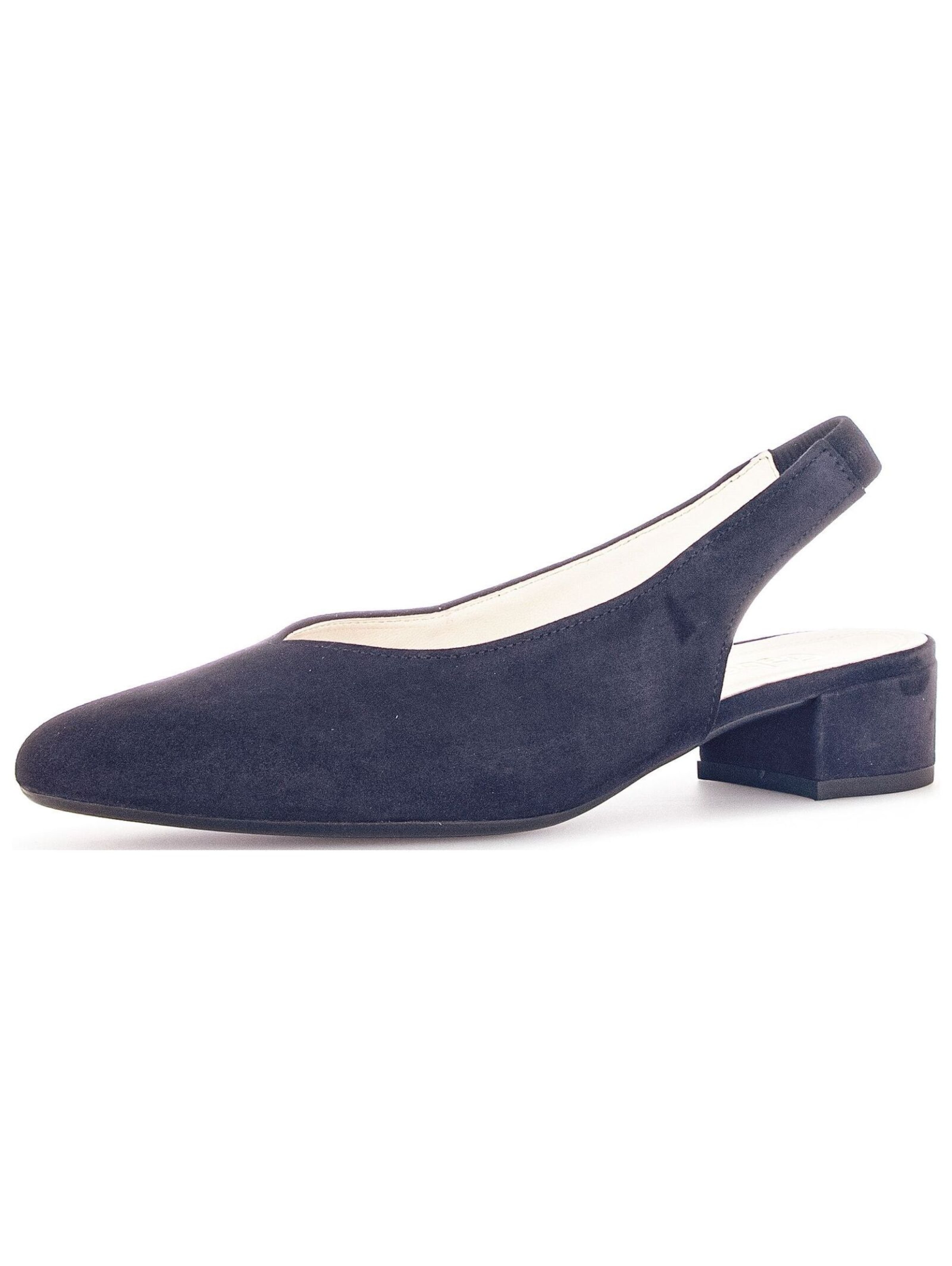 GABOR Slingback Pumps in Blue: front