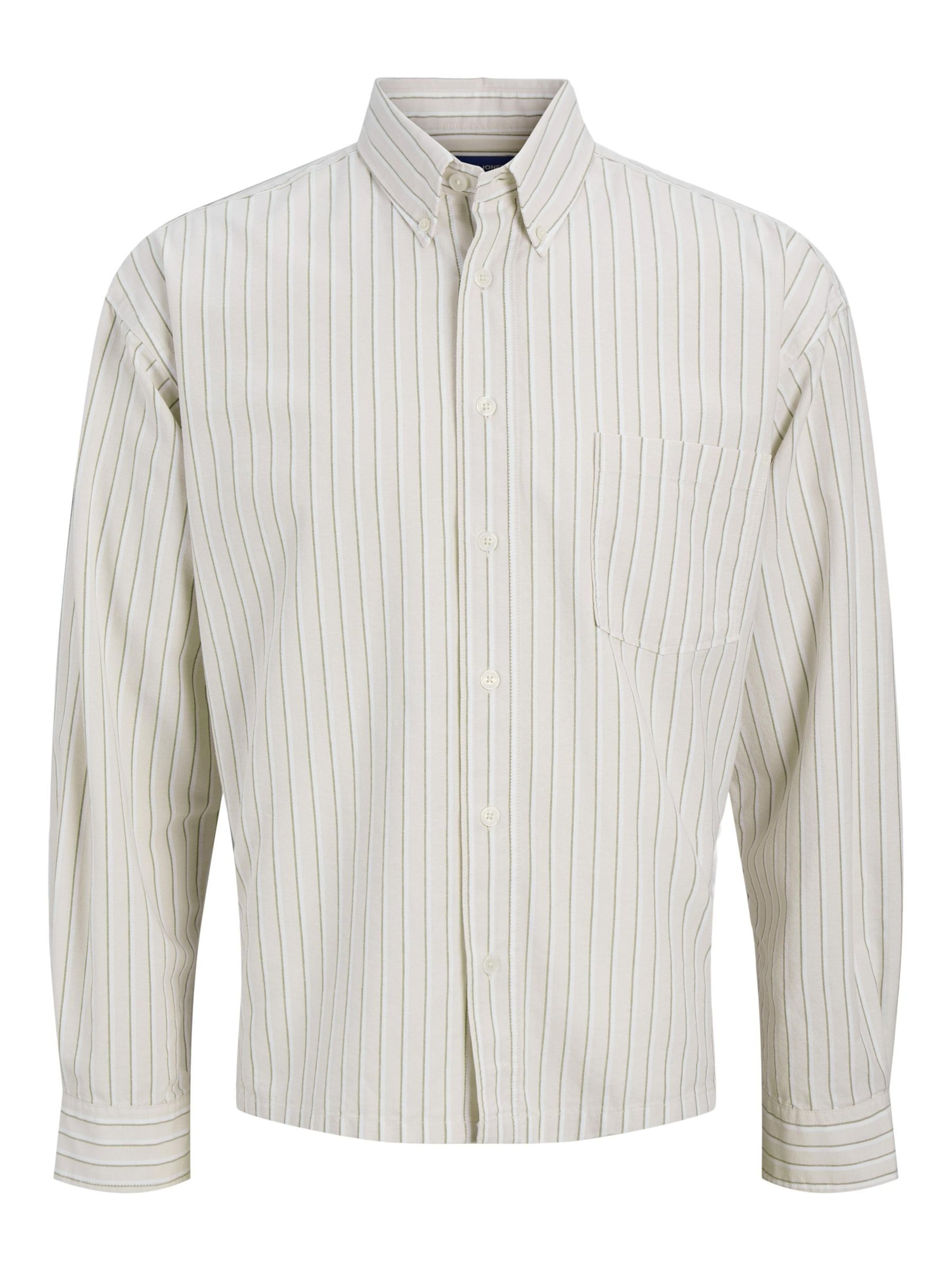Comfort fit Camicia di Jack & Jones Junior in bianco: frontale