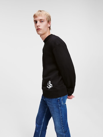 KARL LAGERFELD JEANS Sweatshirt in Black