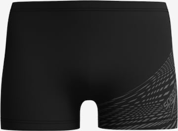 SPEEDO Athletic Swimwear in Black: front