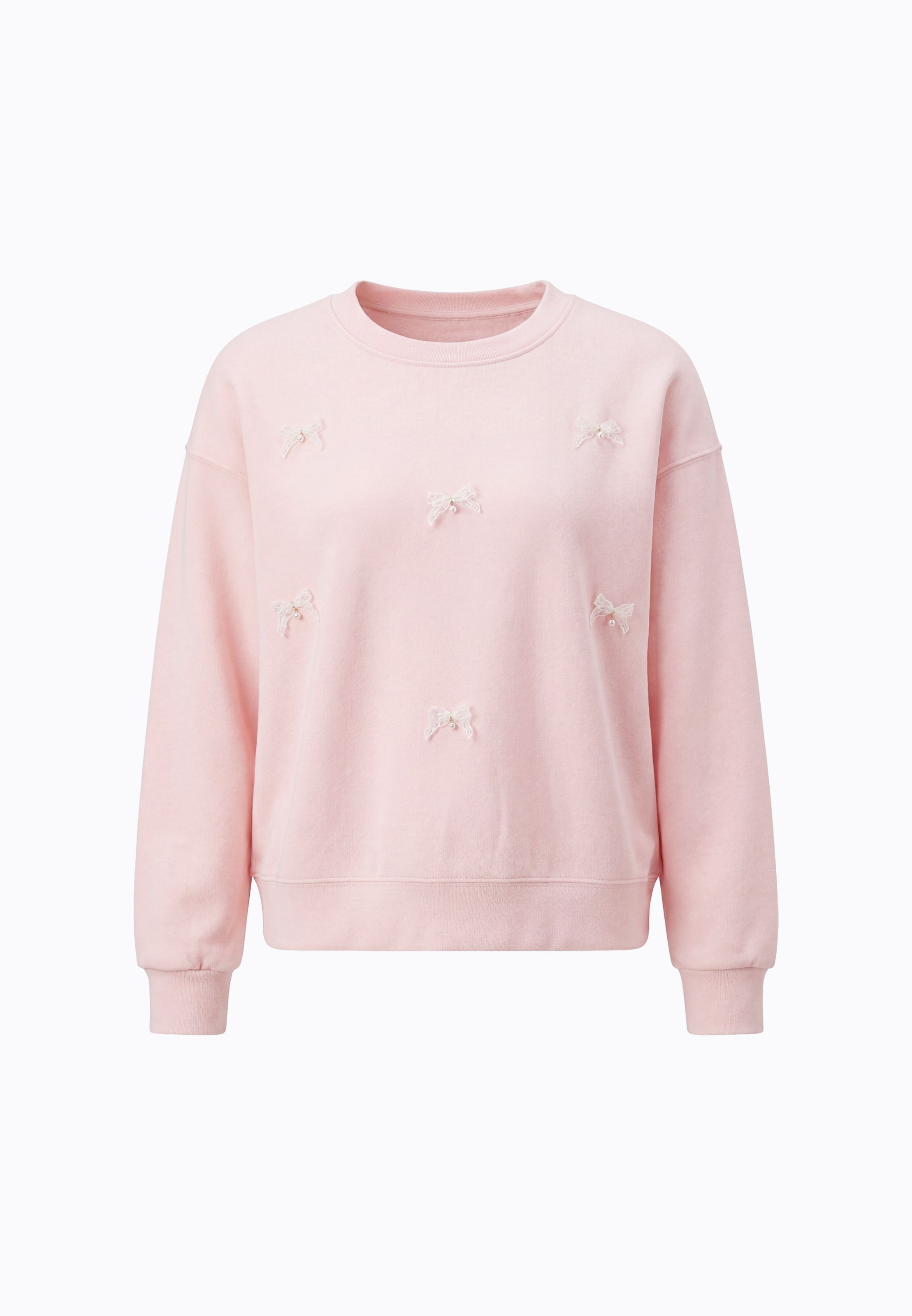 Sweat-shirt MYMO en rose : devant