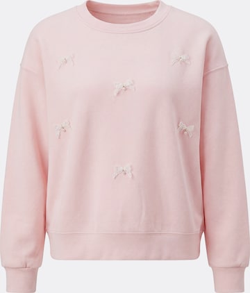 Sweat-shirt MYMO en rose : devant