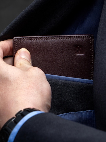 SERASAR Wallet 'Space' in Brown