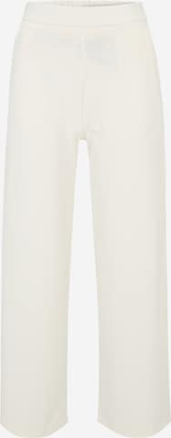 JDY Petite - Pierna ancha Pantalón 'JDYDINA' en blanco: frente