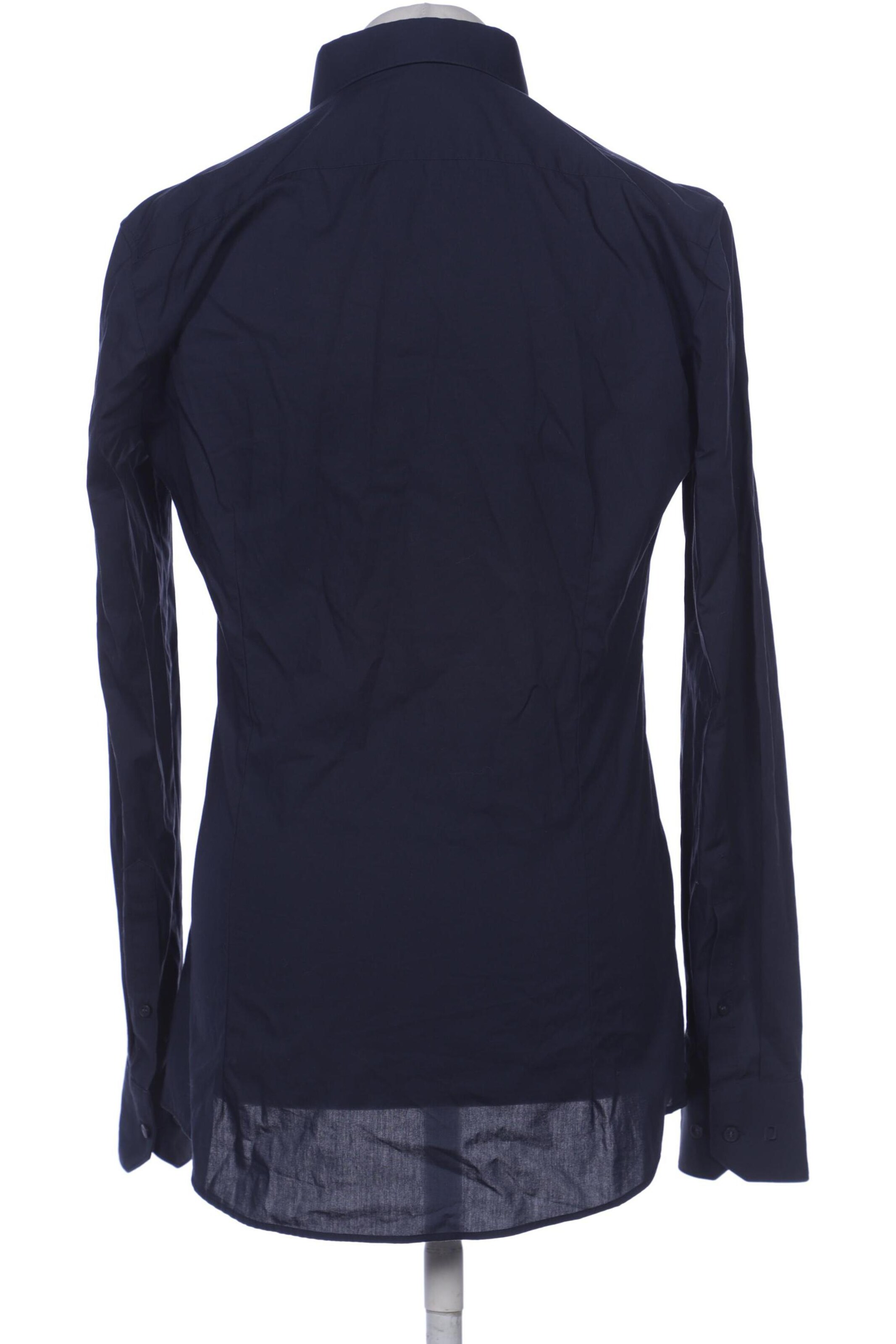 OLYMP Button Up Shirt in M in Blue