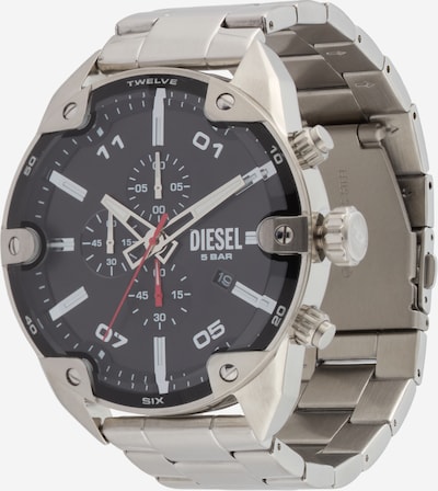 Analoginis (įprasto dizaino) laikrodis iš DIESEL, spalva – juoda / sidabrinė, Prekių apžvalga