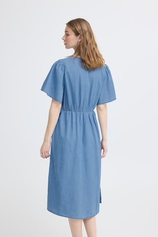 ICHI - Vestido 'IHBARCY ZABBY' em azul
