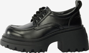 BUFFALO Nauhakengät 'BRAVR' värissä musta: etupuoli