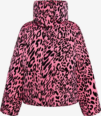 faina Zimska jakna | roza / črna barva, Prikaz izdelka