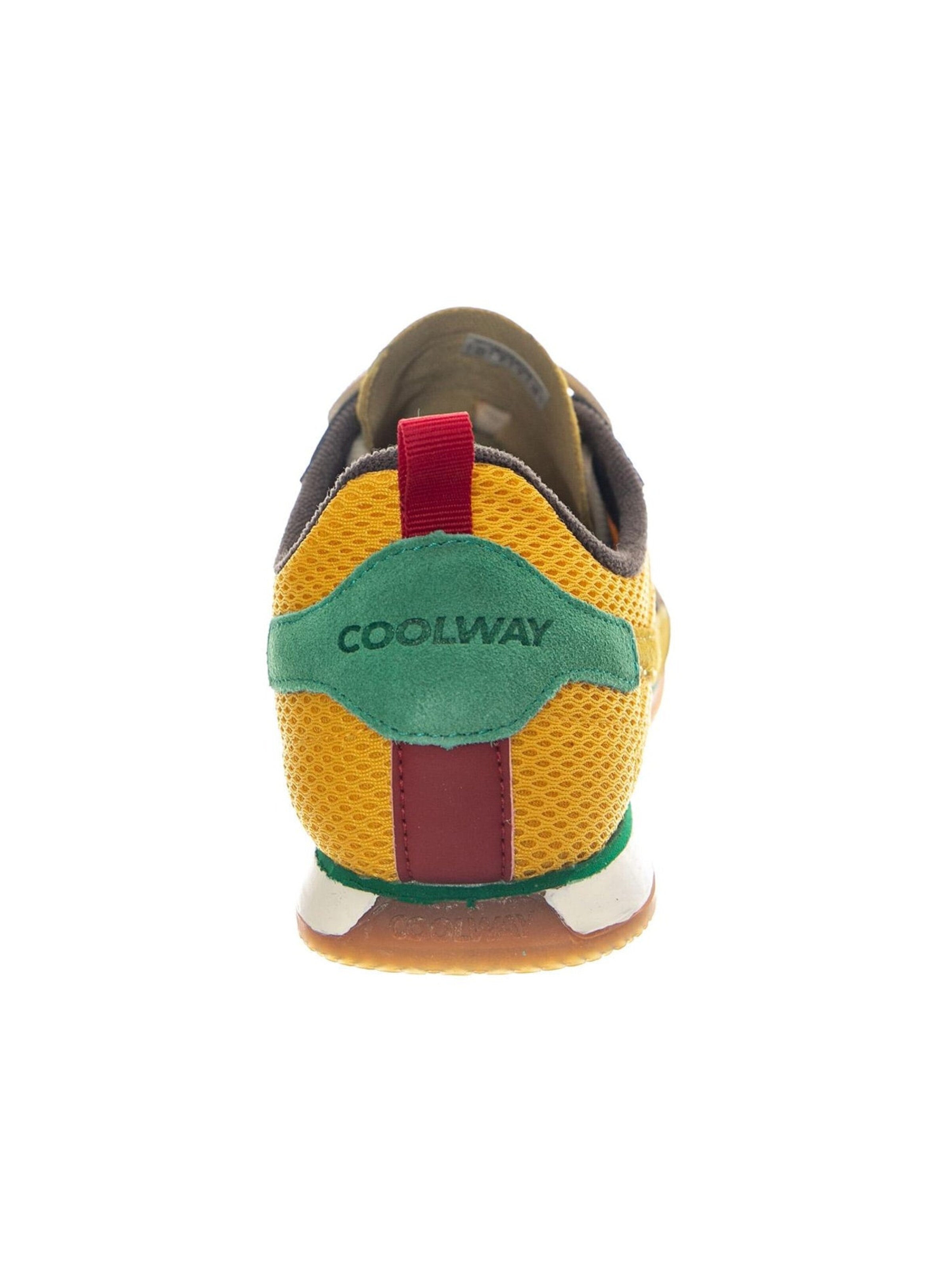 Sneaker bassa 'Nilo Mos M Moss Green' di COOLWAY in giallo
