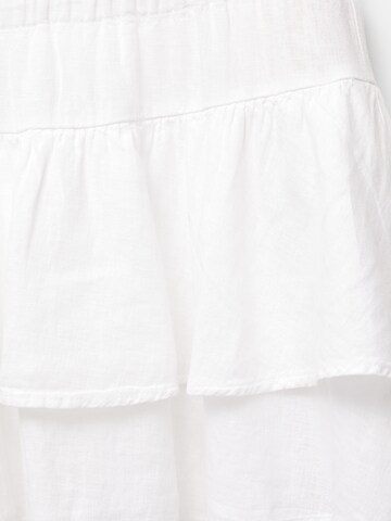 Gonna 'PACIFIC' di Pull&Bear in bianco