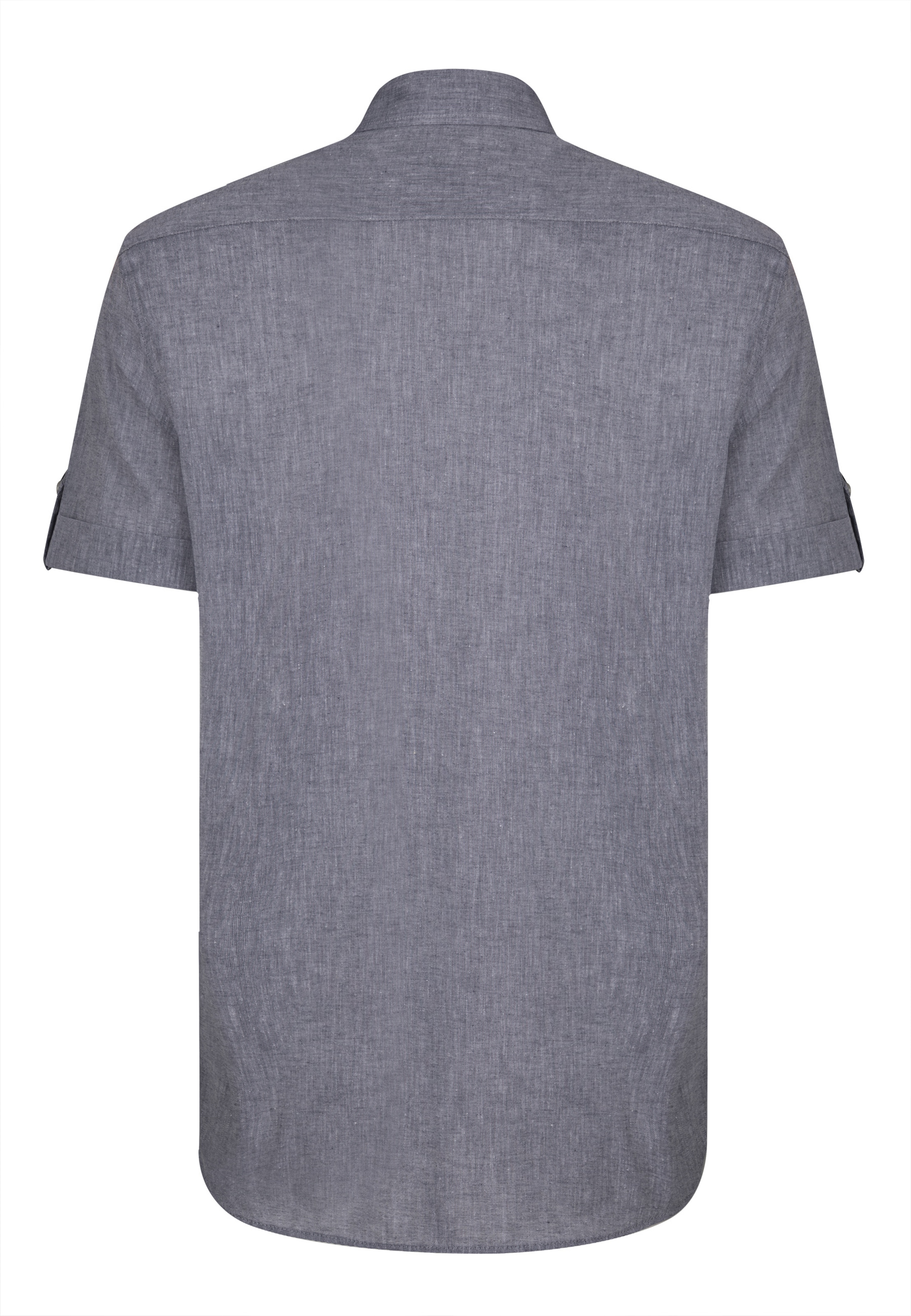 Jimmy Sanders Средняя посадка Рубашка в Синий