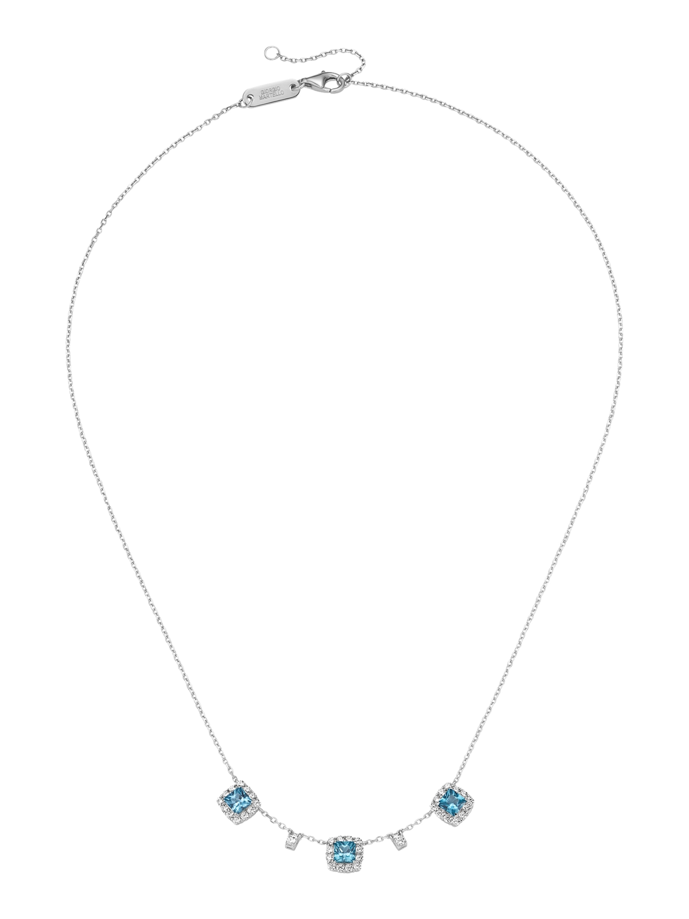 Giorgio Martello Milano - Cadena en plata: frente